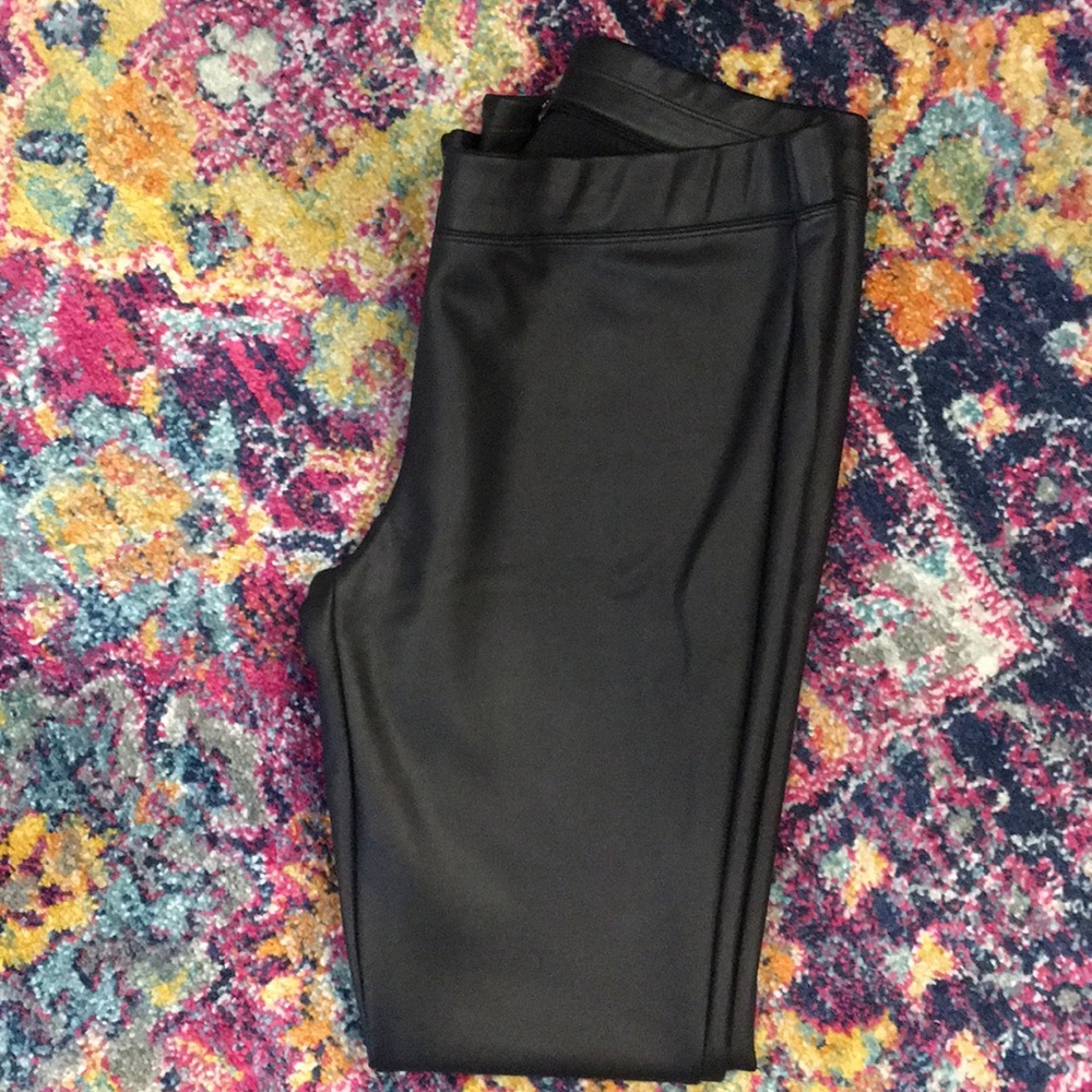 Express Pleather Leggings
